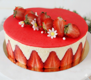 Gemini_Generated_Image_fdvj5tfdvj5tfdvj Cake Fraisier